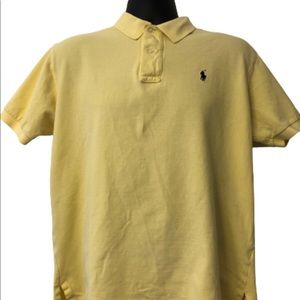 Polo Ralph Lauren Classic Polo Size Large Yellow